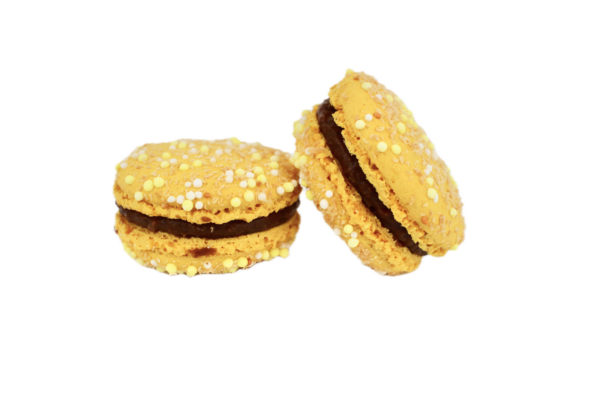 Coconut Nougat Macaron of the month