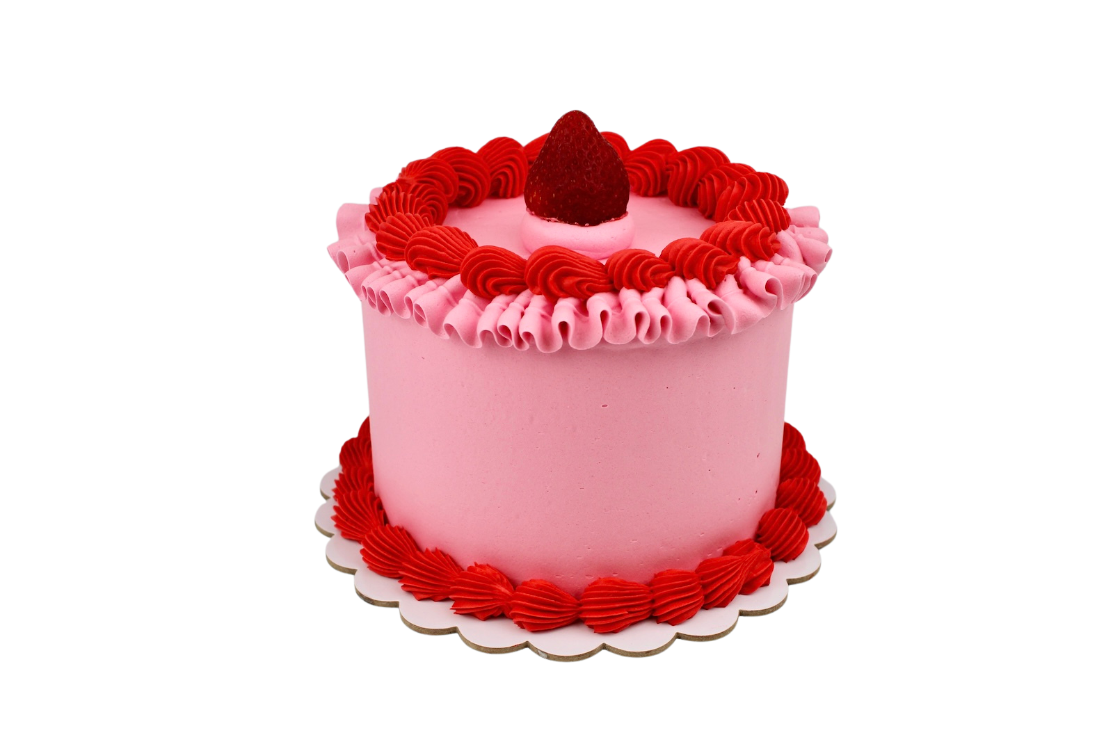 Strawberry Vanilla Cake