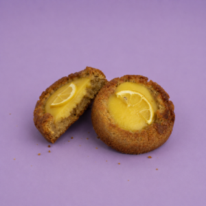 Lemon-White Choc Cookie