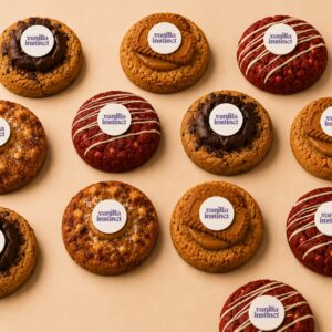 Cookies mit Firmenlogo