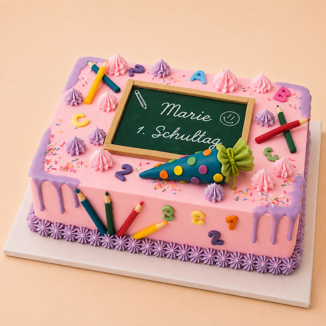 Sheetcake zur Einschulung – Bild 2