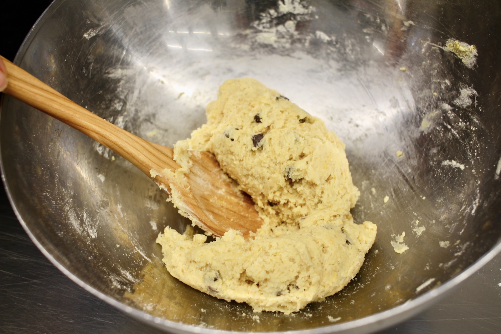 Fertiger Cookie Dough in der Schuessel